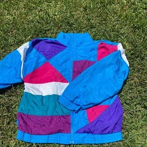 Multi Color Windbreaker